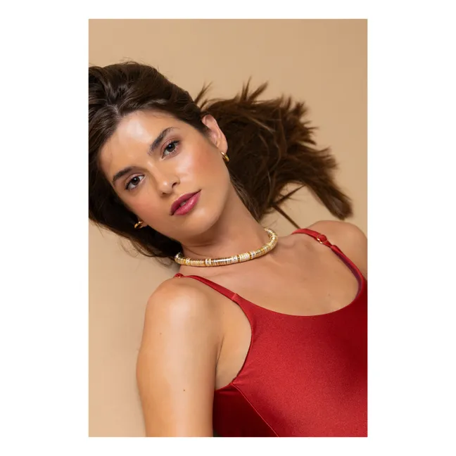 Maillot 1 Pièce Vera | Bois de rose