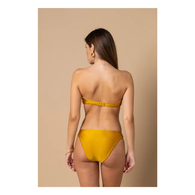 Haut de Maillot Bandeau Blake | Doré