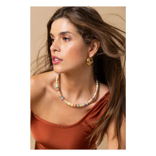 Traje de baño asimétrico de una pieza Ava | Terracotta