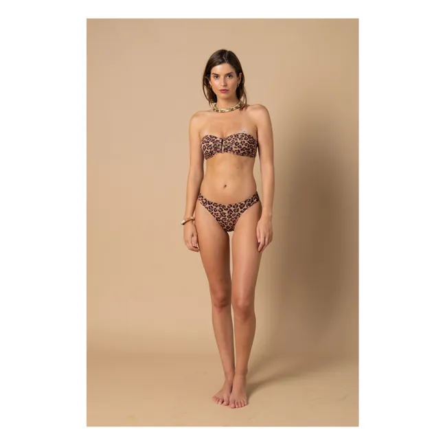 Bas de Maillot Echancré Lena | Beige
