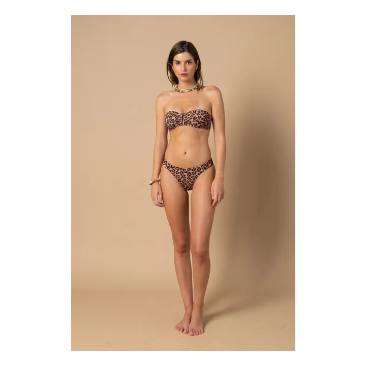 Bas de Maillot Echancré Lena | Beige- Image produit n°2