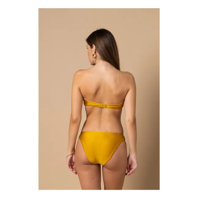 Bas de Maillot Echancré Lena | Doré
