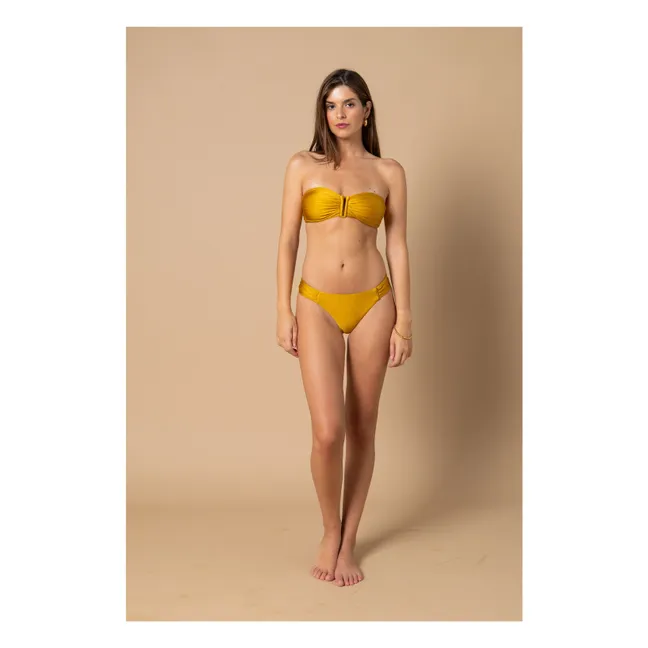 Bas de Maillot Echancré Lena | Doré