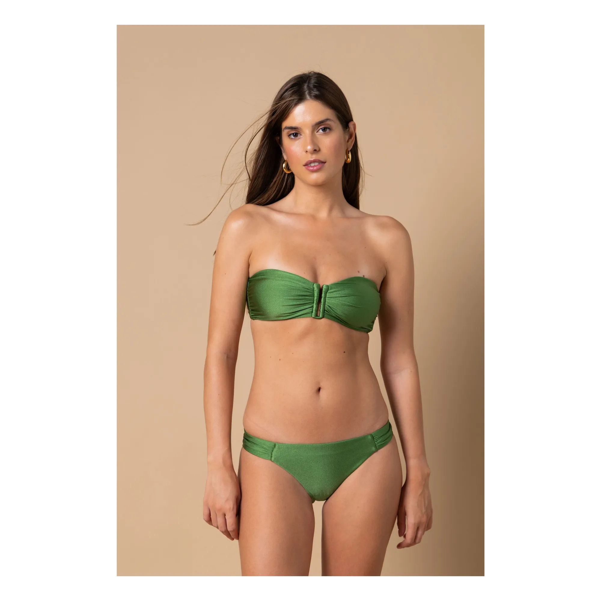 Alma Deia Meadow Green Lena Low Cut Swimsuit Brief