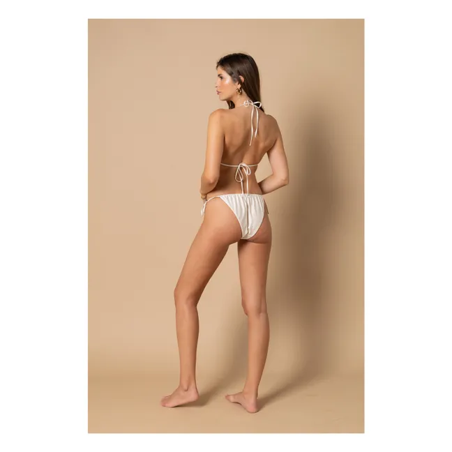 Bas de Maillot Noué Mila | Blanc cassé