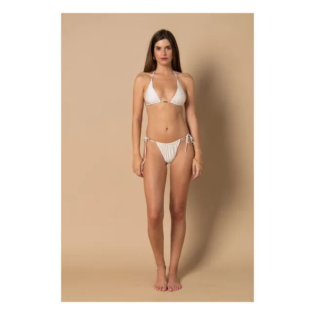 Bas de Maillot Noué Mila | Blanc cassé