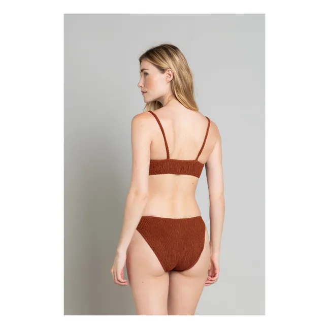 Haut de Maillot Alissa | Terracotta