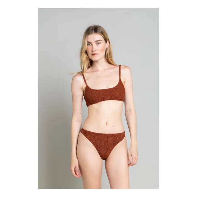 Haut de Maillot Alissa | Terracotta