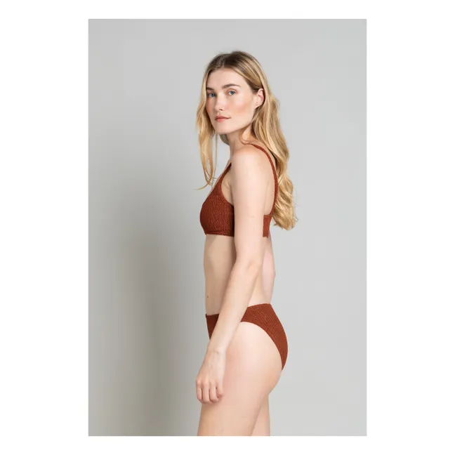 Haut de Maillot Alissa | Terracotta