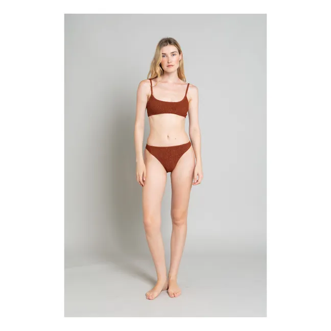 Haut de Maillot Alissa | Terracotta