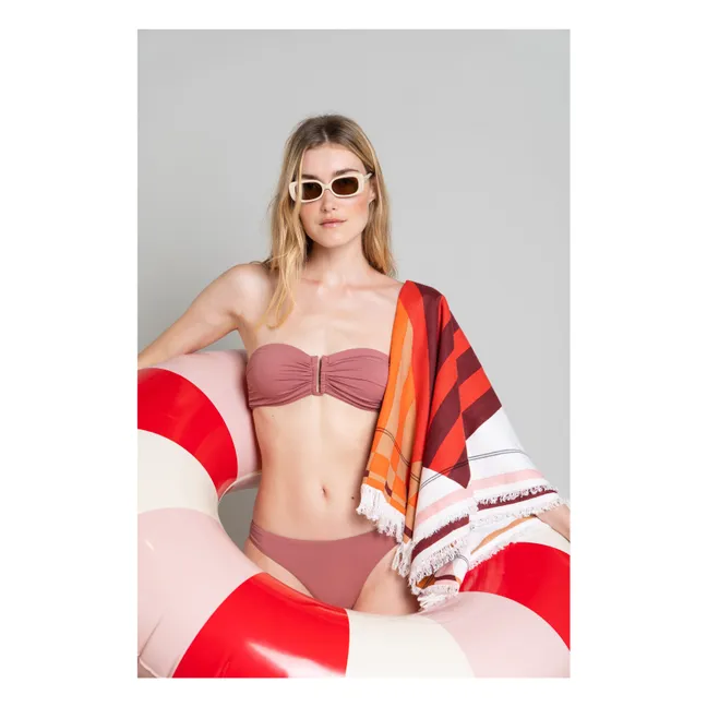 Haut de Maillot Brooke | Prune