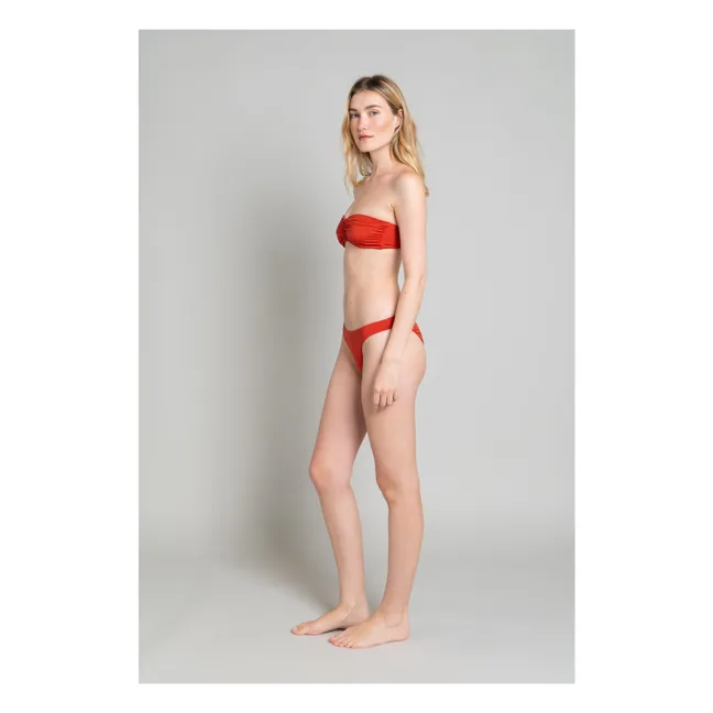 Haut de Maillot Brooke | Brique