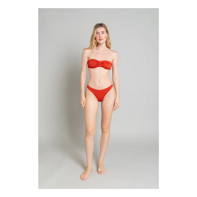 Haut de Maillot Brooke | Brique