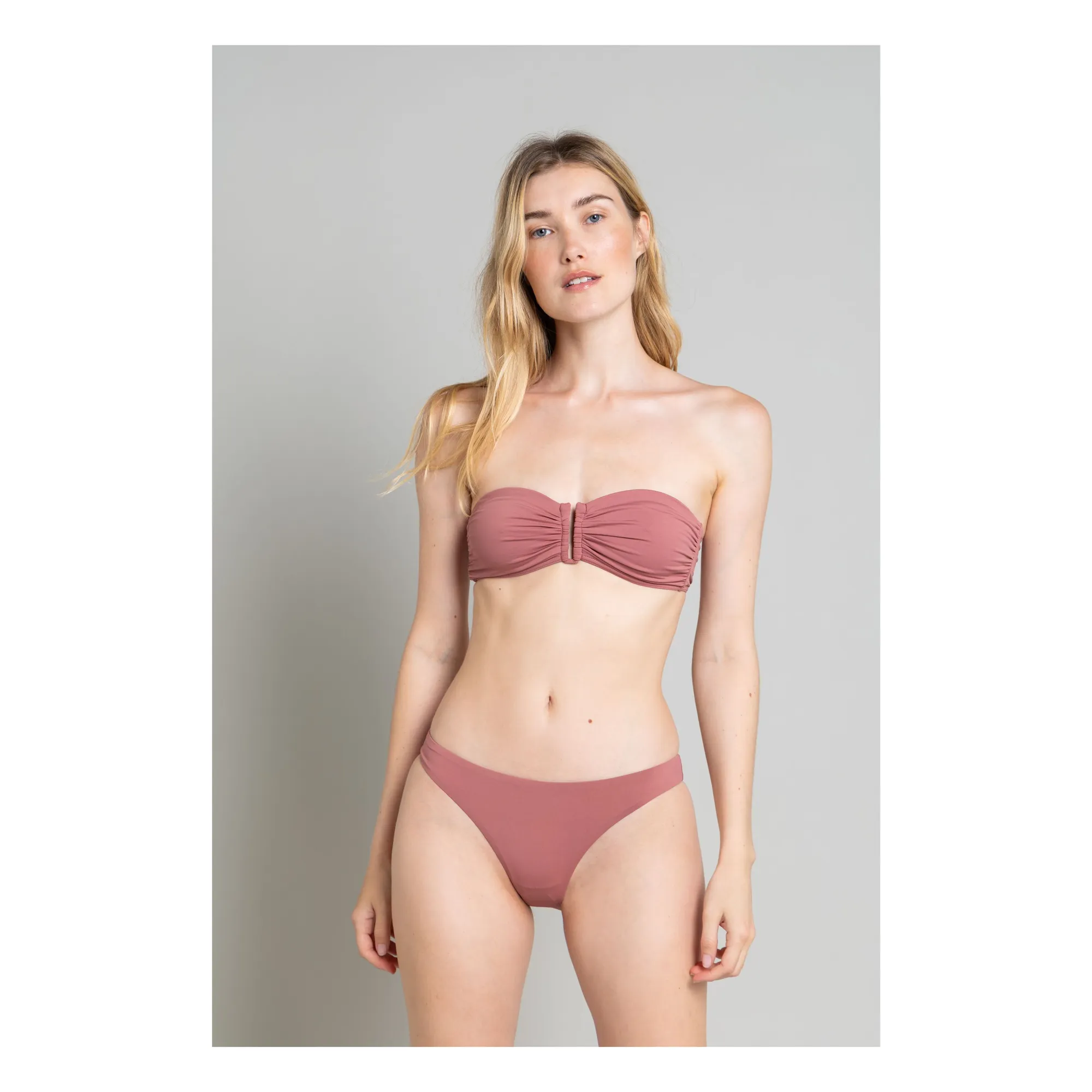 Smallable Woman Plum Low Cut Swimsuit Lisa