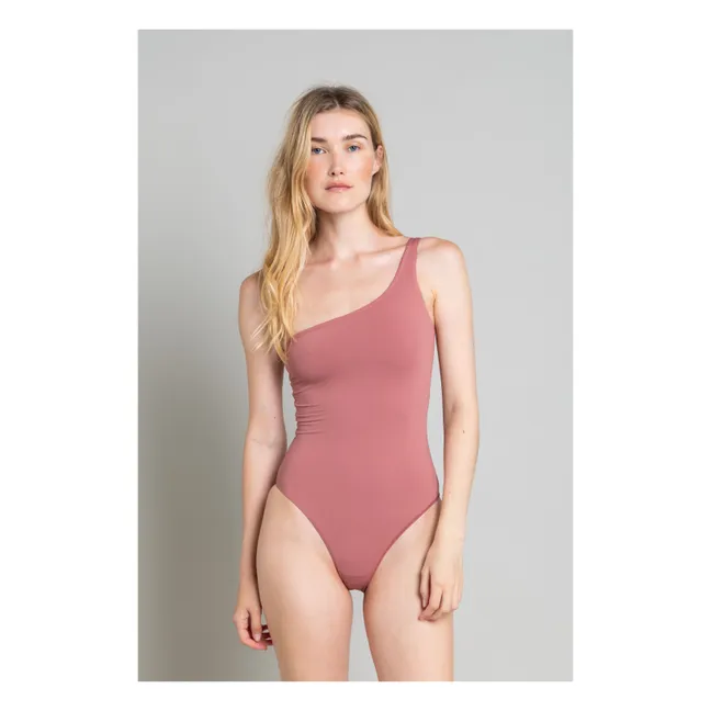 Maillot 1 Pièce Asymétrique Janet | Prune