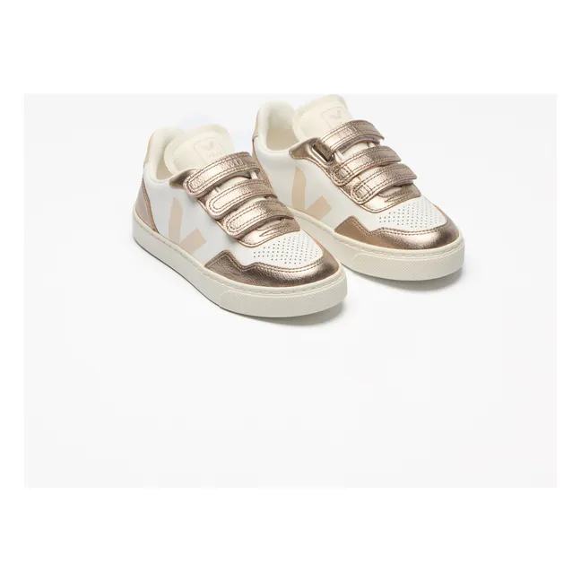 V-90 Leder Kratzer Turnschuhe O.T. | Bronze