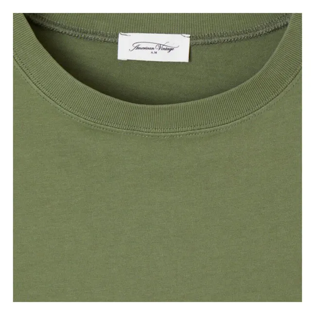 Maglietta Fizvalley | Verde militare