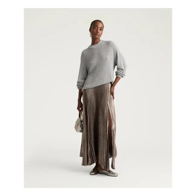 Pull Windsor Métallisé | Argenté