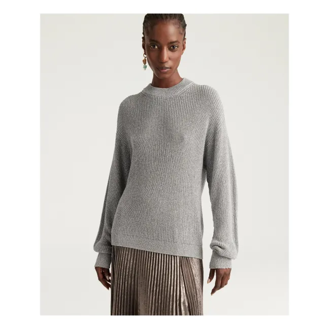 Pull Windsor Métallisé | Argenté