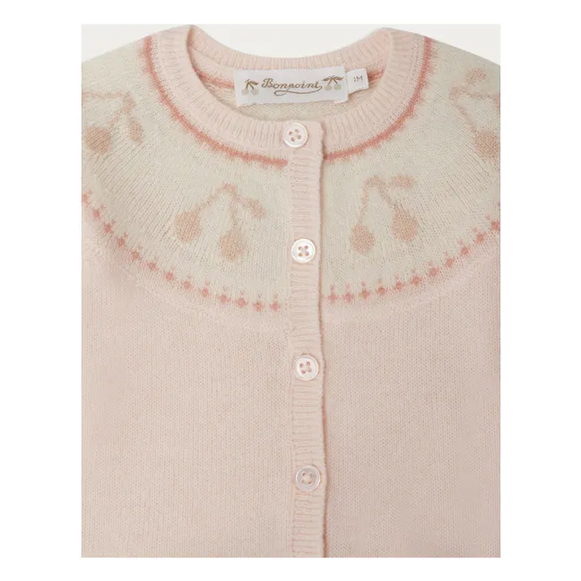 Ensemble Top et Pantalon Jenny Laine et Cachemire | Rose
