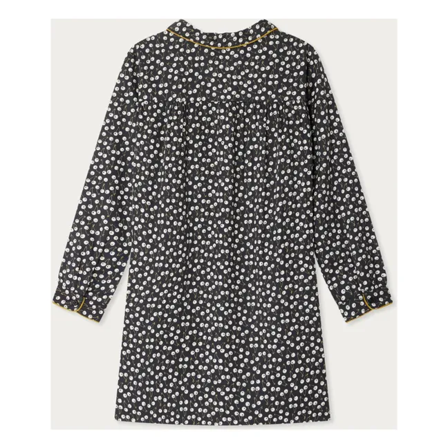 Dorothée Twill dress | Midnight blue