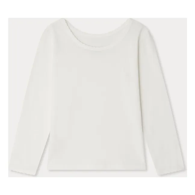 T-shirt Jibou Jersey Coton Bio | Blanc