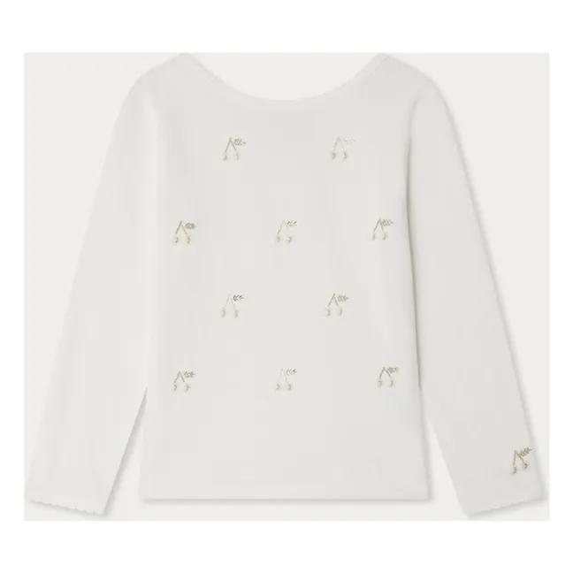 T-shirt Jibou Jersey Coton Bio | Blanc