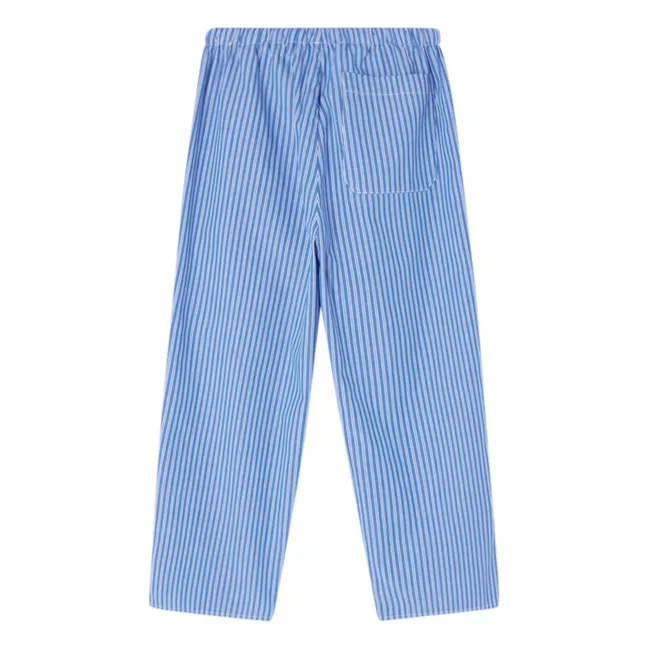 Pantaloni a righe Zatybay | Blu