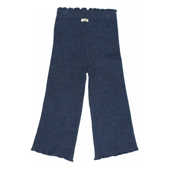 Pantalones Waffle | Azul Marino