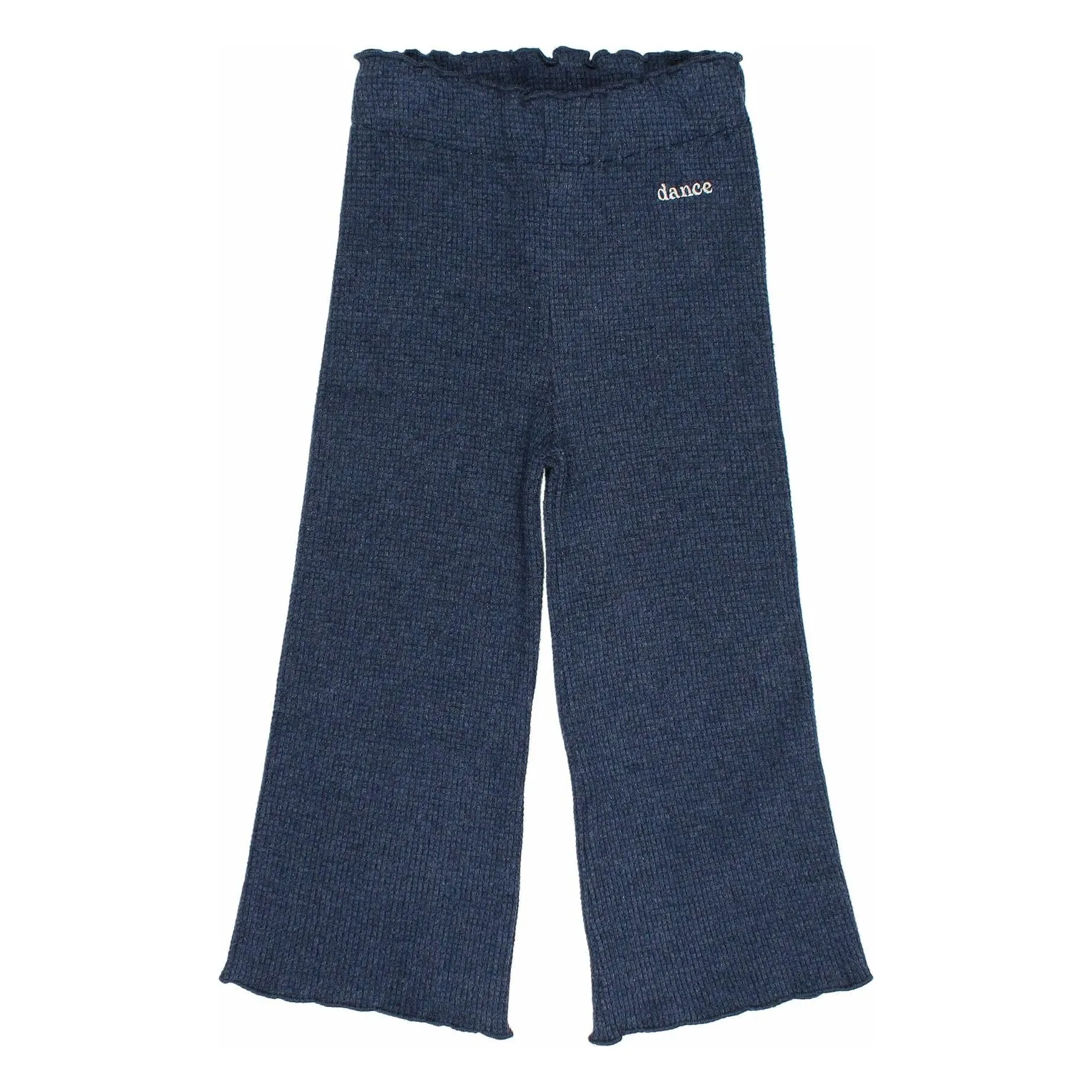 Búho Navy Blue Waffle Pants