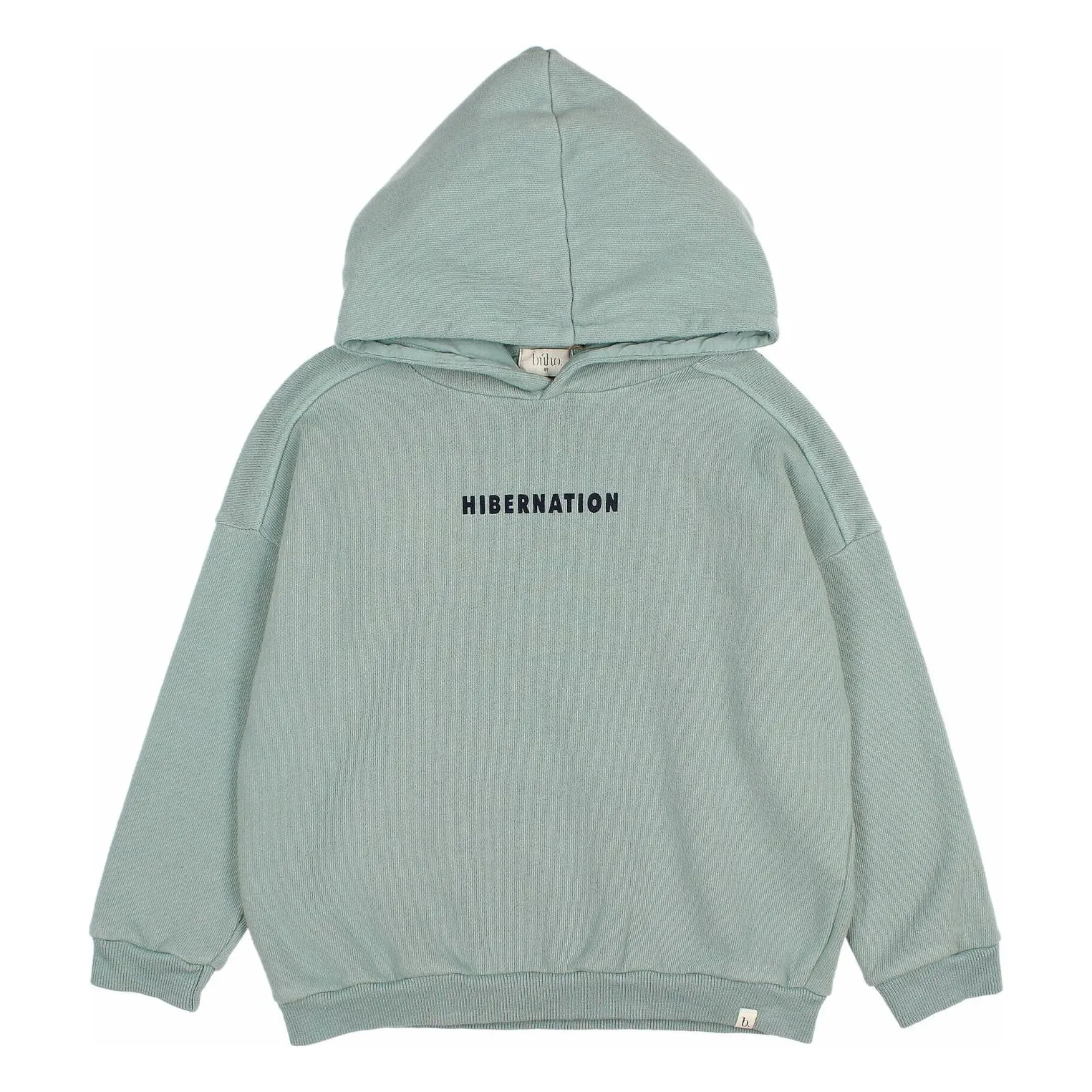 Búho - Sweat à capuche pour enfant - Vert Cèdre - Coton - 2 ans