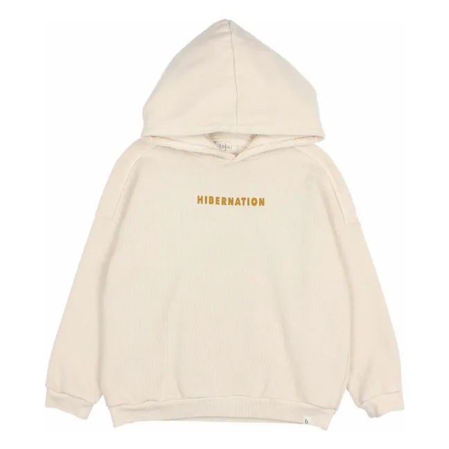 Sweat Capuche Hibernation | Ivoire