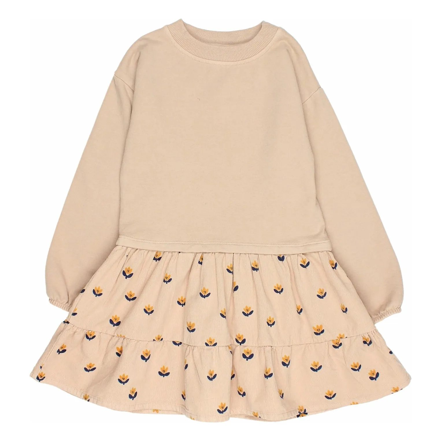 Búho - Robe Fille - Rose - Coton Biologique - 3 ans