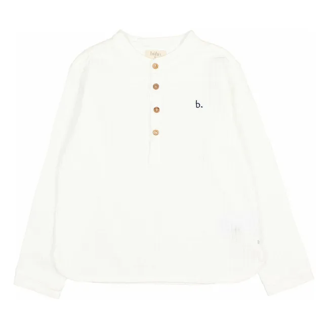 Kurta Gaze de Coton | Ecru