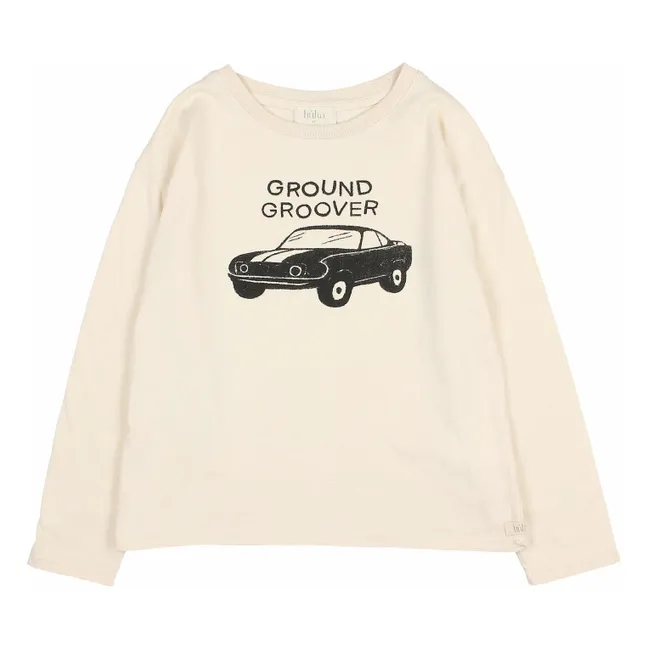 T-shirt Car Coton Bio | Ivoire