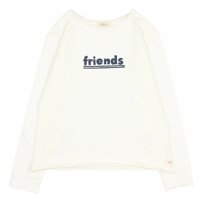 T-shirt Friends Coton Bio | Ecru