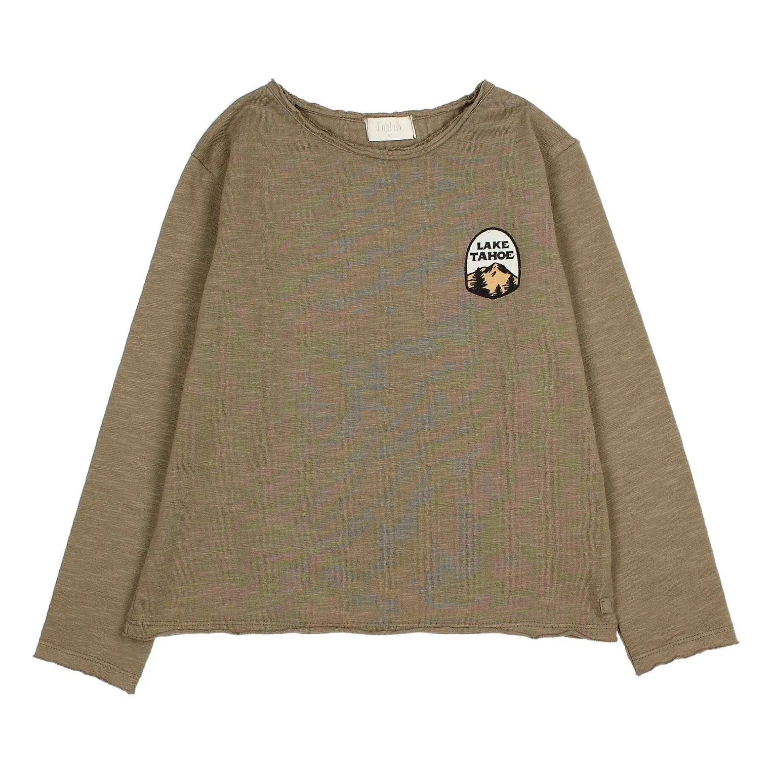 Búho Khaki Tahoe Organic Cotton T-Shirt
