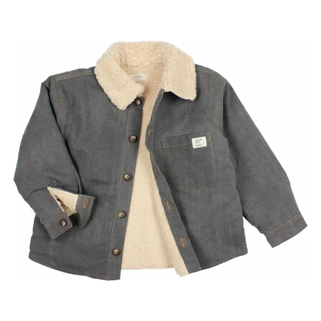 Sobrecamisa vaquera de algodón orgánico  | Vaquero gris