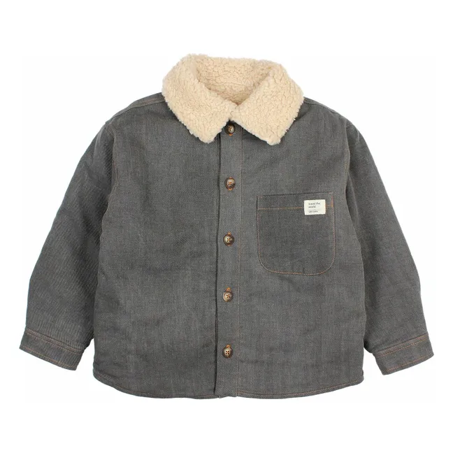 Sobrecamisa vaquera de algodón orgánico  | Vaquero gris