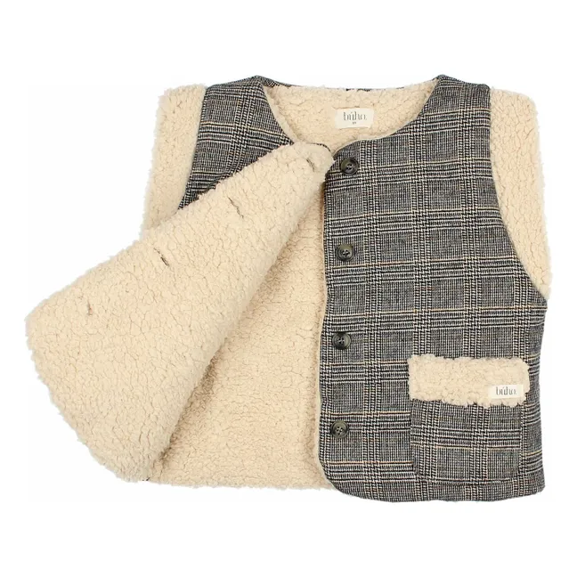 Gilet Wales Sherpa | Gris
