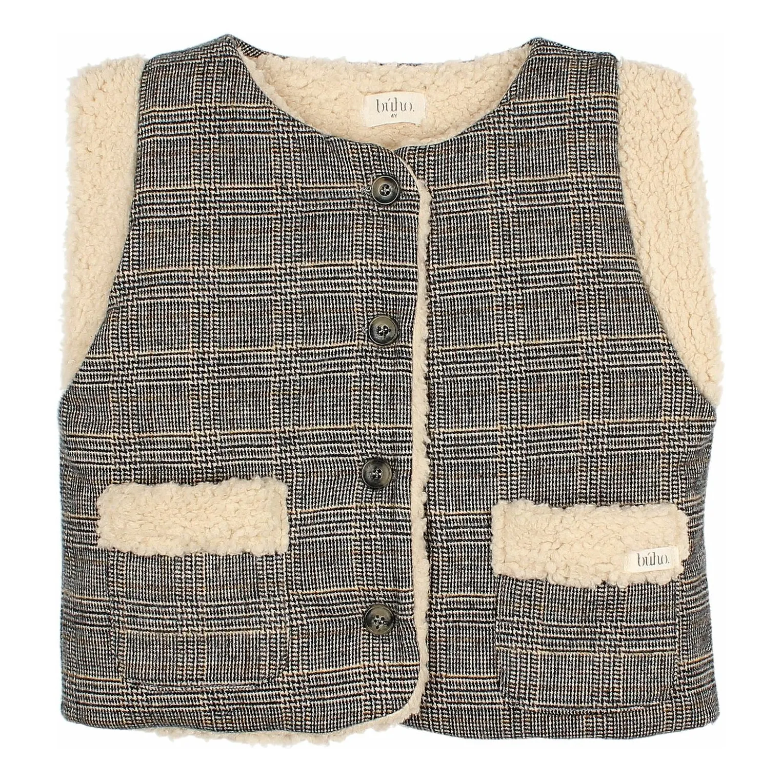 Búho - Gilet - Femme - 3 ans - Gris