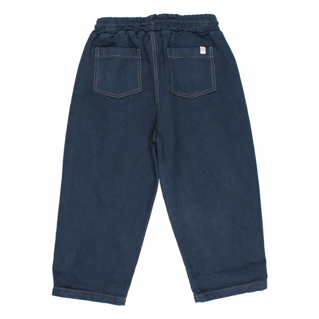 Pantalon Cordon | Bleu marine