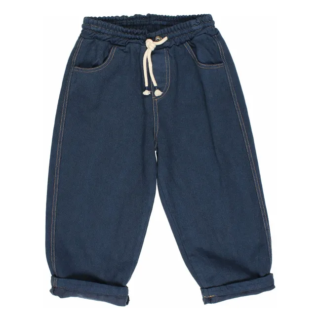 Pantalon Cordon | Bleu marine