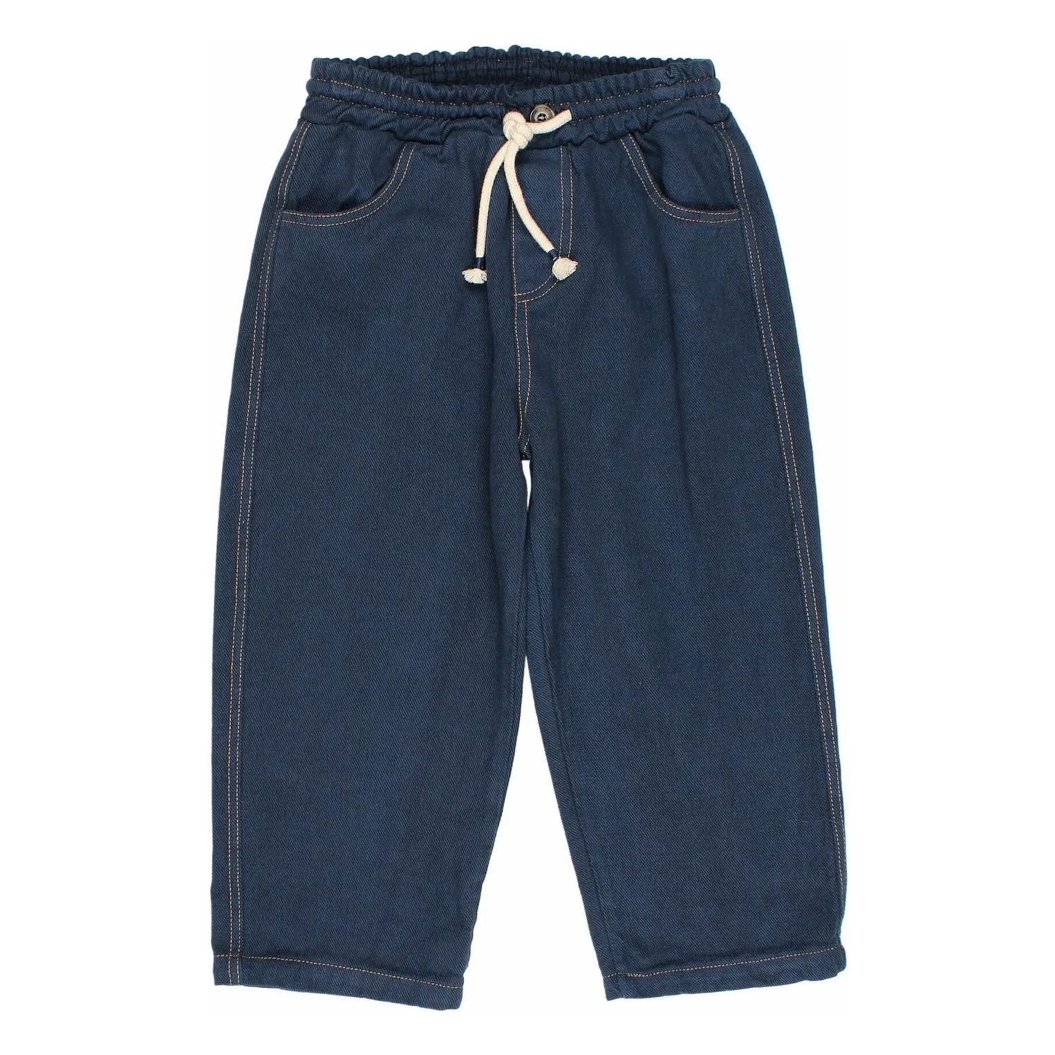 Búho Navy Blue Drawstring Pants
