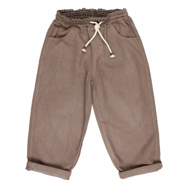 Pantalon Cordon | Taupe