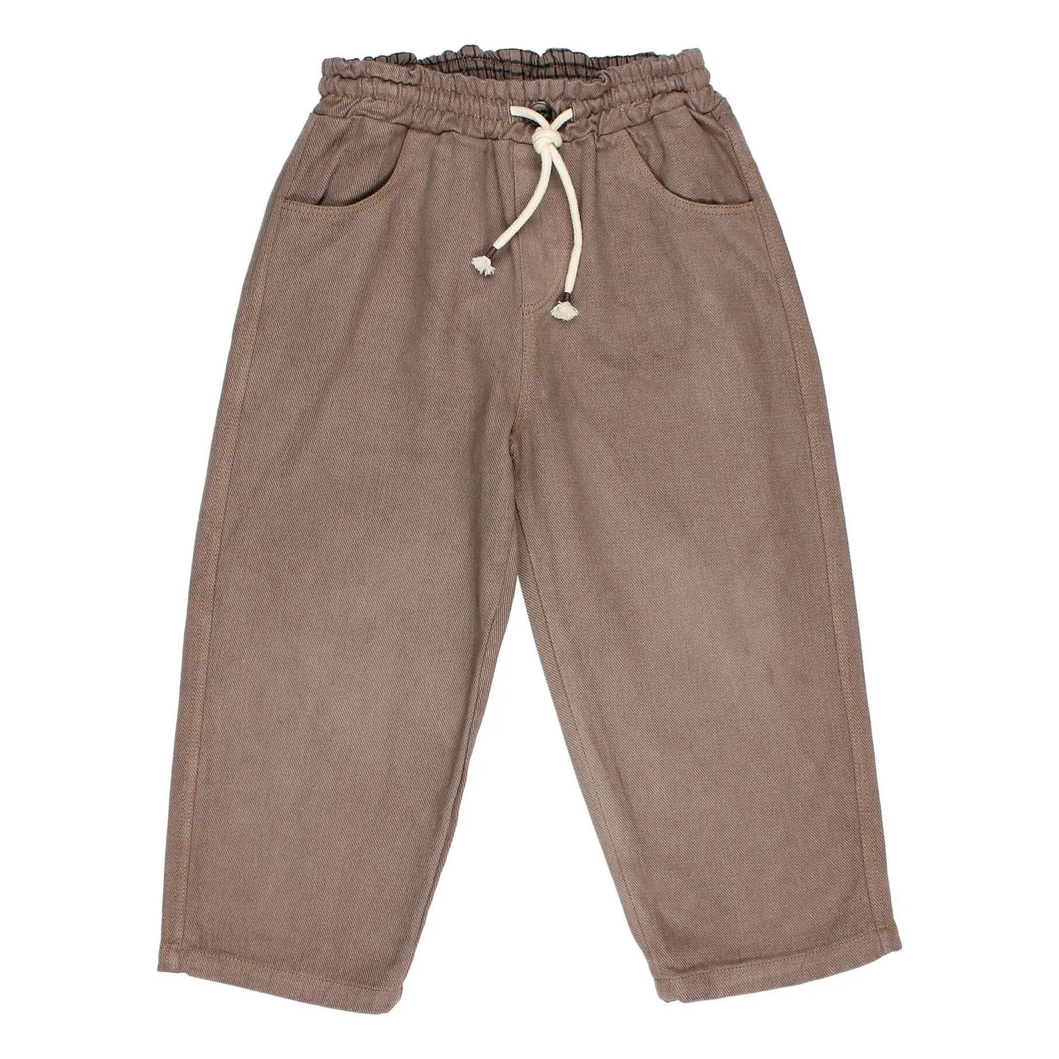 Búho - Pantalon - Coton - Taupe - 3 ans