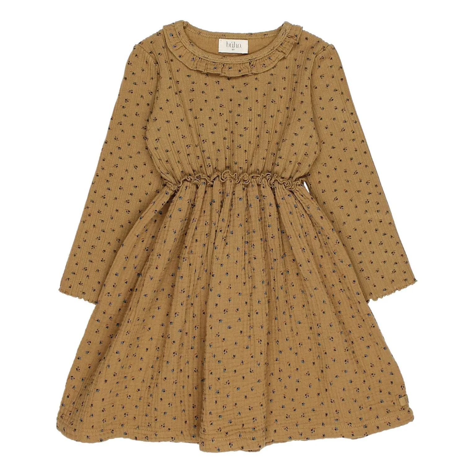 Búho Ochre Combi Dress