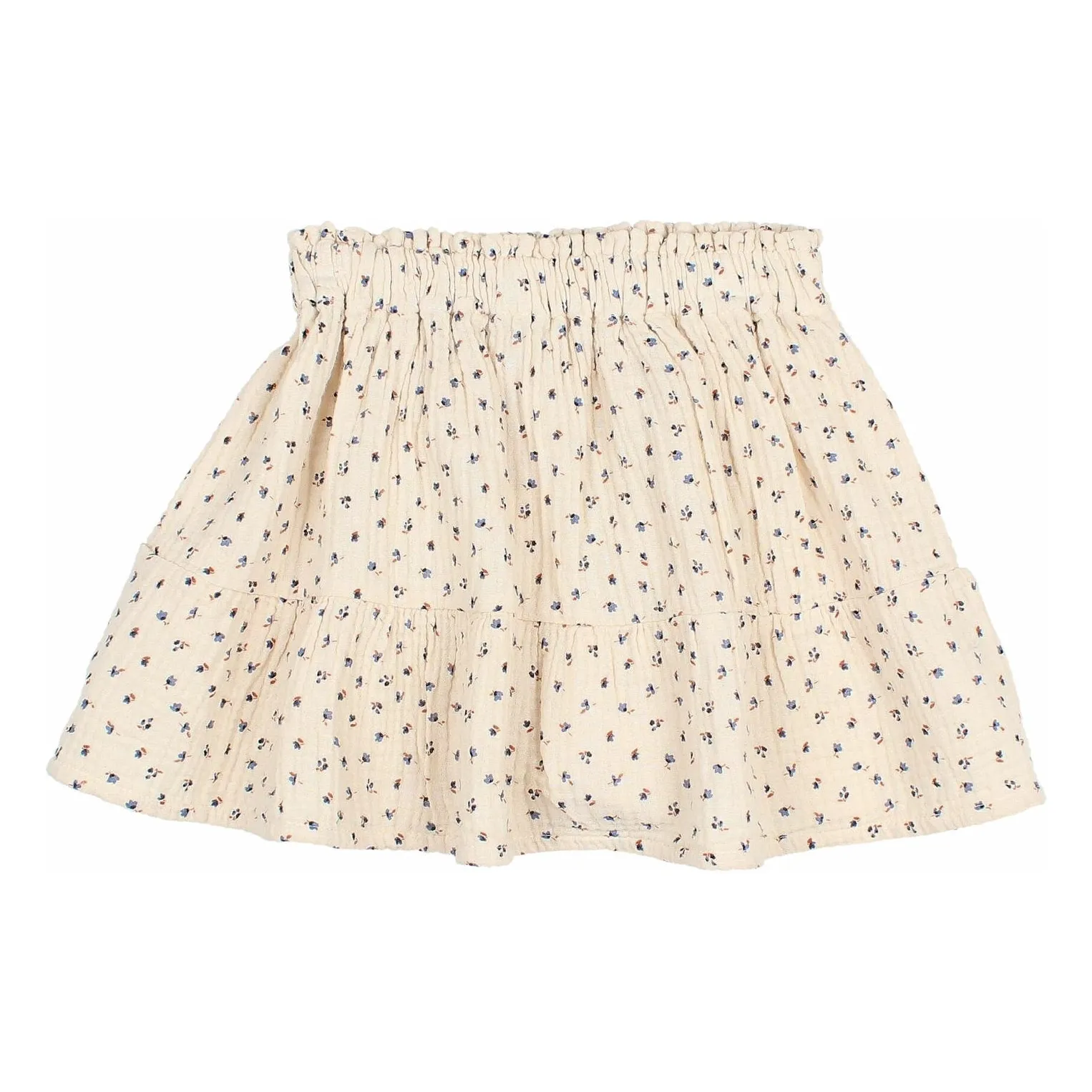 Búho Ivory Organic Cotton Gauze Skirt