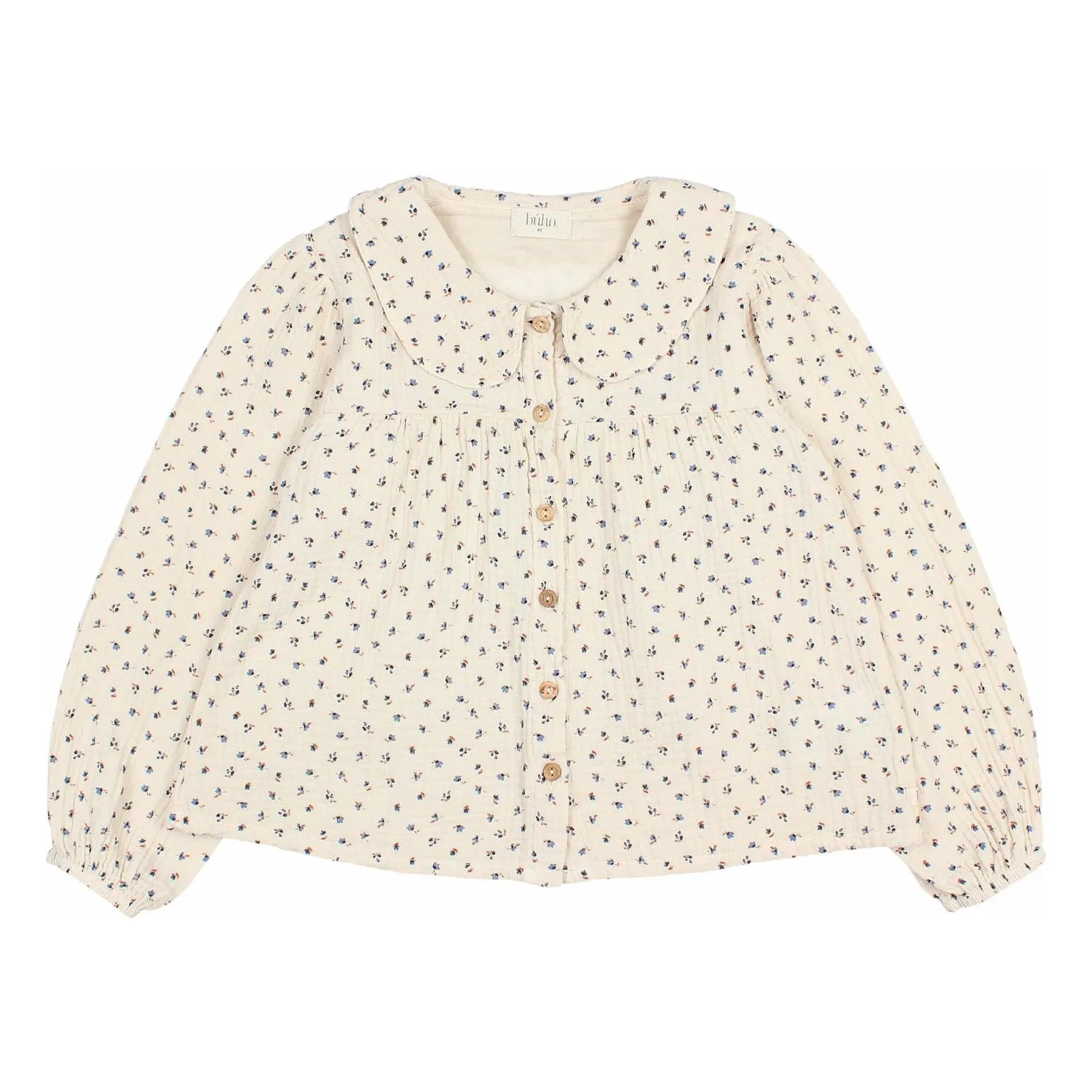 Búho - Blouse Femme - Coton Bio - Taille 12 ans - Ivoire