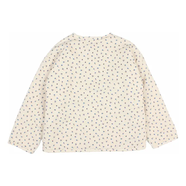 Veste Fourrée Coton Bio | Ivoire